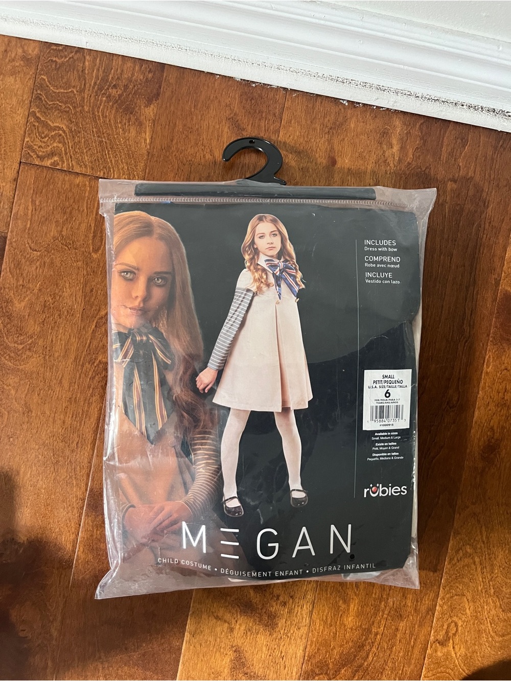 Robies Megan Kids Costume - Cream Dress with Scarf